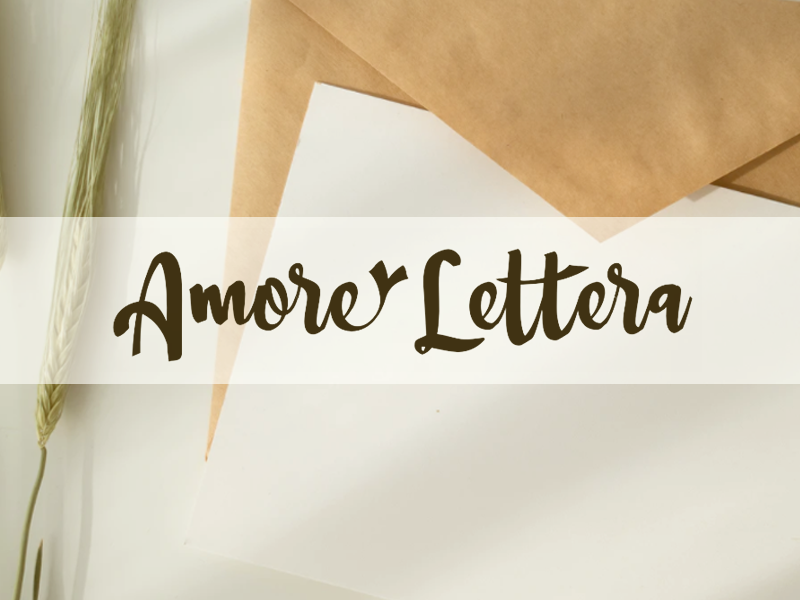 Download a Amore Lettera font | dafonttop.com