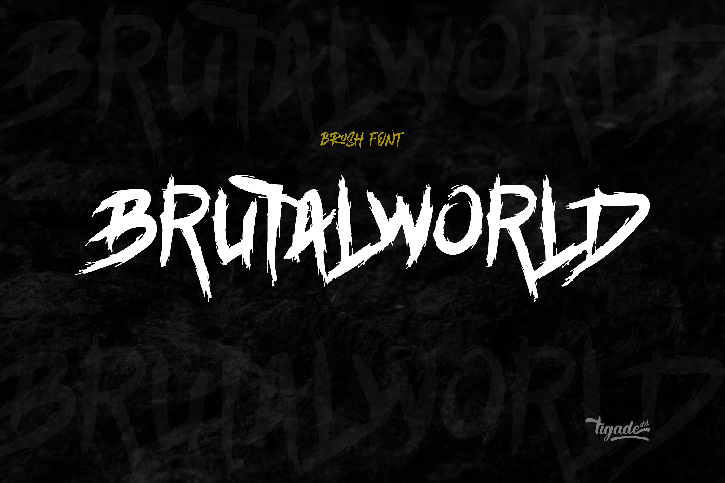 Download Brutalworld Font Dafonttop