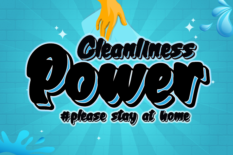 Download Cleanliness Power font | dafonttop.com