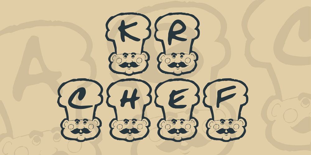 Download KR Chef font | dafonttop.com