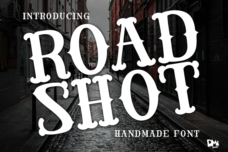 Download Road Shot font | dafonttop.com