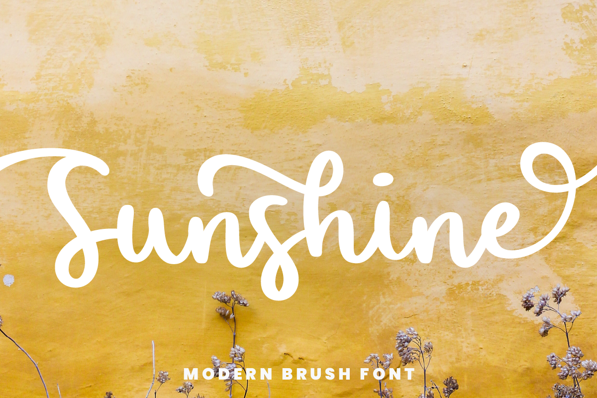 Download Sunshine Demo font | dafonttop.com
