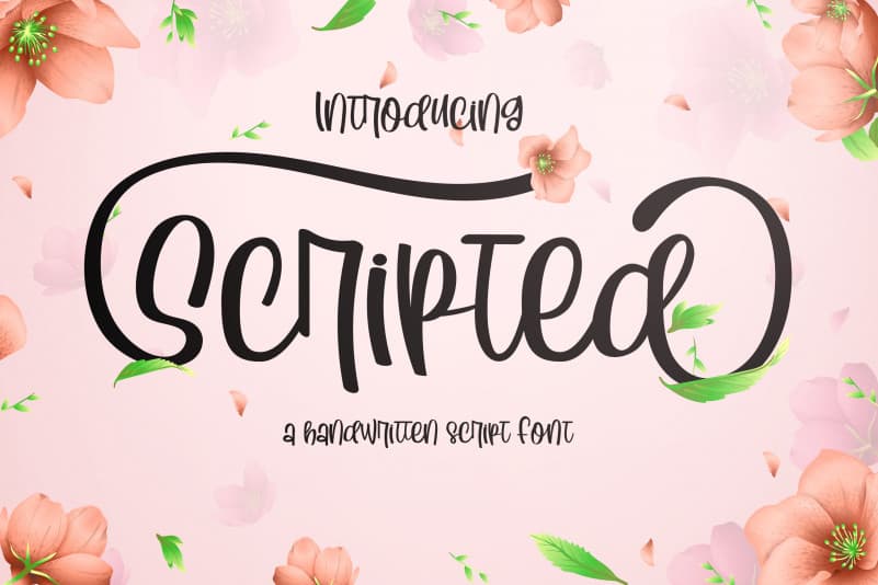 Scripted Fh Download Scripted font | dafonttop.com