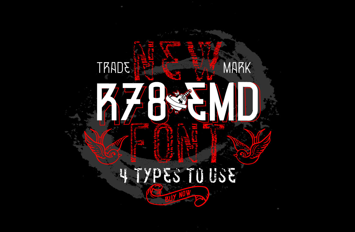 Download VTKS R78 EMD v2 font | dafonttop.com